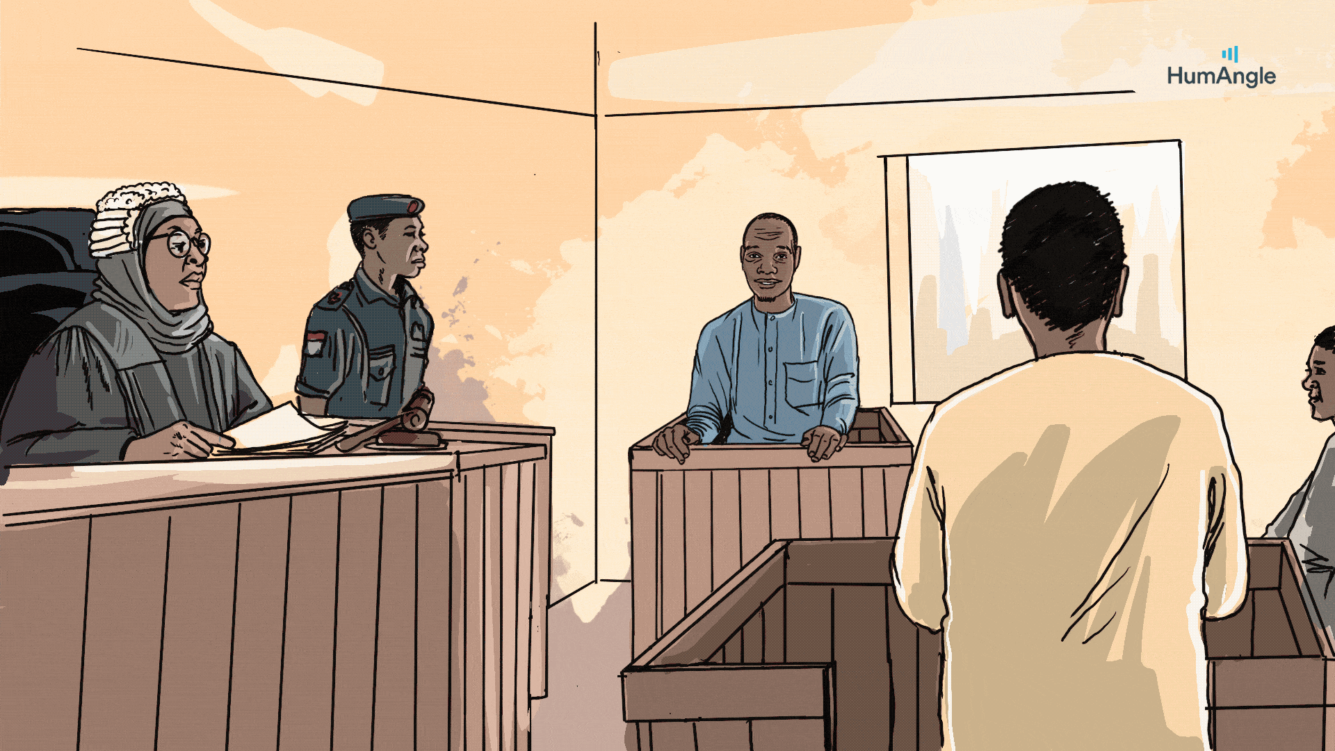 Court scene
